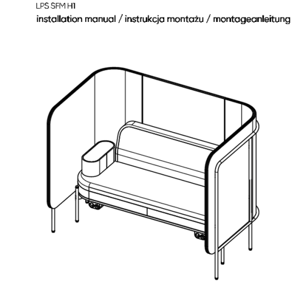 leaf_pod sofa_pod LPS SC LPS SU - Montageanleitung